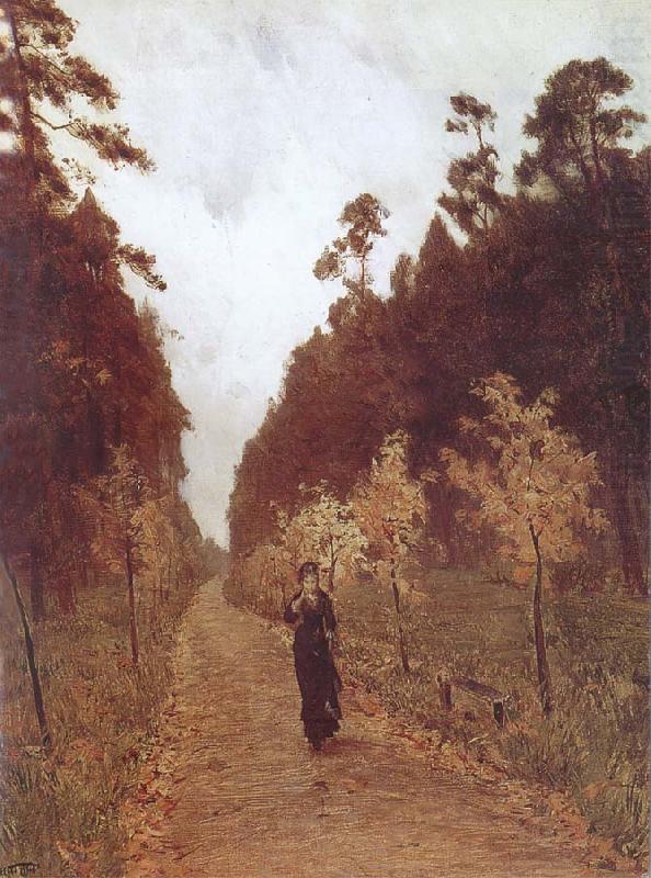 Autumn Day at Sokolniki, Isaac Levitan